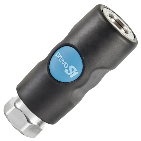 Raccord Rapide De Sécurité PREVO S1 ISI 08 Filetage Femelle BSPP G 1/4" Prevost ISI081101