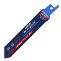 Lame Scie Sabre Inox - Expert Thin Tough Metal S 522 EHM Bosch