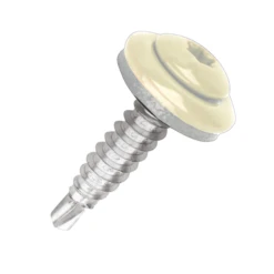 Vis Autoperceuse Belvis Bombée FT 4.8x20mm Acier Cémenté RAL 1015 X50