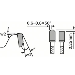 Lame De Scie Circulaire Bosch Aluminium 190 X 30 X 2,6 Mm 56 Dents