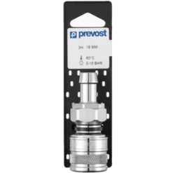 Raccord Prevost Pour Flexible à Passage Libre Ø19 Mm Prevost ELS090819P
