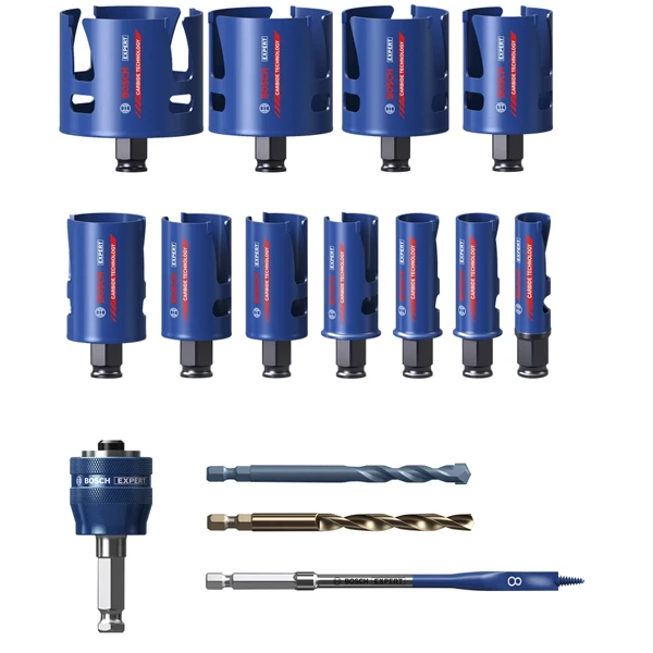 Coffret De 11 Scies Trépans Matériaux De Construction Expert Bosch – Image 5