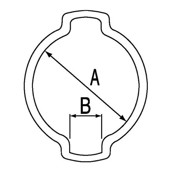 Collier Inviolable à 2 Oreilles Acier Traité - Diamètre 11 - 13 Mm - Sachet De 10 – Image 2