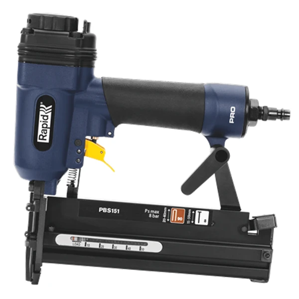 Agrafeuse Cloueuse Pneumatique - Pro PBS 151 Rapid - En Coffret Avec 200 Agrafes Et 200 Clous 5000103 – Image 6