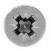 Vis à Métaux Tête Fraisée Pozidriv DIN 965 - Acier Zingué - M6 X 16 Mm - Boîte De 200