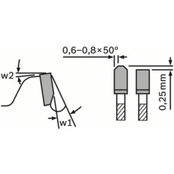 Lame De Scie Circulaire Bosch Aluminium 216 X 30 X 2,6 Mm 64 Dents
