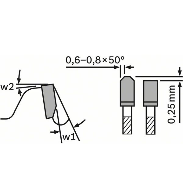 Lame De Scie Circulaire Bosch Aluminium 254 X 30 X 2,8 Mm 80 Dents â Image 2