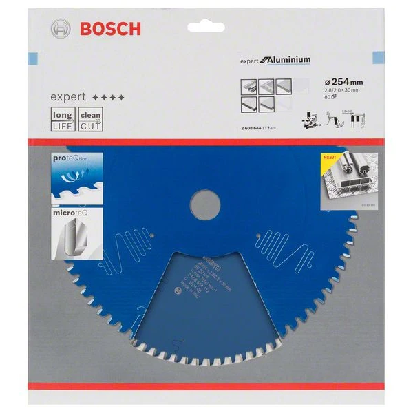Lame De Scie Circulaire Bosch Aluminium 254 X 30 X 2,8 Mm 80 Dents â Image 3