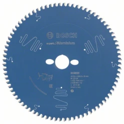 Lame De Scie Circulaire Bosch Aluminium 254 X 30 X 2,8 Mm 80 Dents