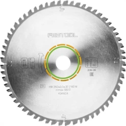 Lame Universelle Festool HW 260X2.5X30 W60 494604