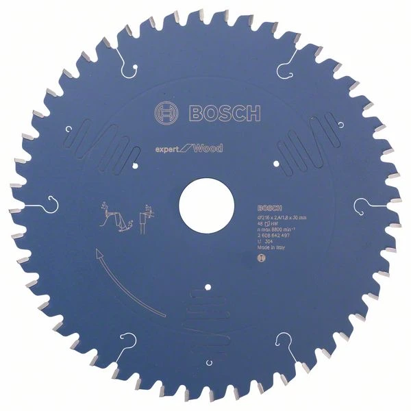 Lame Scie Circulaire Bois Bosch Expert For Wood 216x30x2,4 Mm 48 Dents – Image 2