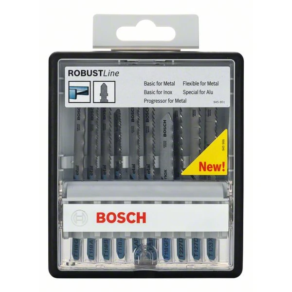 10 Lames De Scie Sauteuse En T Bosch Robust Line Metal Expert – Image 2