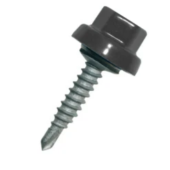 Vis Autoperceuse Tête Hexagonale Zacrovis 5.5 X 85mm Gris Terre D'ombre