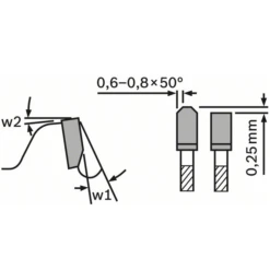Lame De Scie Circulaire Bosch Aluminium 160 X 20 X 2,2 Mm 52 Dents