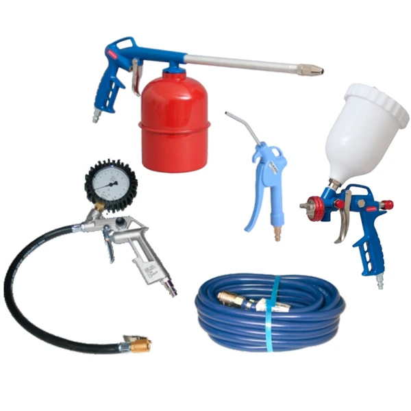 Kit De 5 Accessoires Pneumatiques Lacmé Avec Raccords Rapides