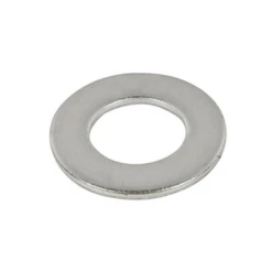 Rondelle Plate Série Large NFE 25-513 L Acier Zingué Bleu M5