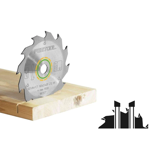 Lame De Scie Circulaire Festool Wood Standard HW 230x2,5x30 Mm 24 Dents – Image 2