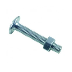 Boîte De 200 Boulons Poêlier - M4x40 - Acier Zingué