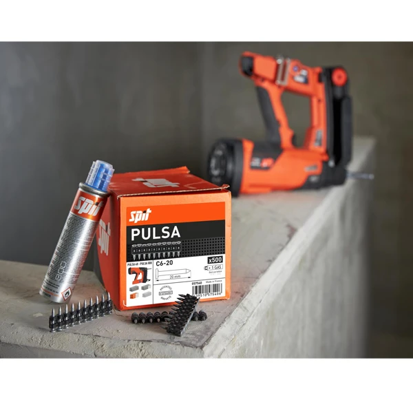 Clou Tampon Spit C6 Longueur 20 Mm + Gaz P800 Pulsa 800 Spit 057540 – Image 6