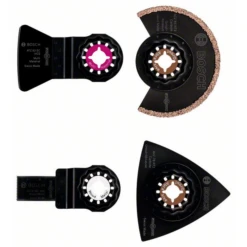 Set De 4 Lames Carrelage Bosch Starlock Pour Outil Multifonction