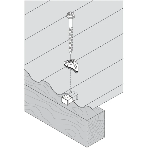 Cavalier Monobloc à étanchéité Intégrée Etancovalu - Ø 6.5 Mm – Image 2