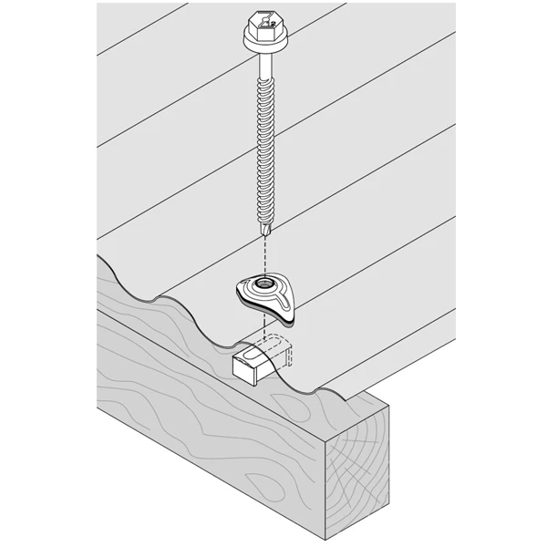 Cavalier Monobloc à étanchéité Intégrée Etancovalu - Ø 6.5 Mm – Image 3