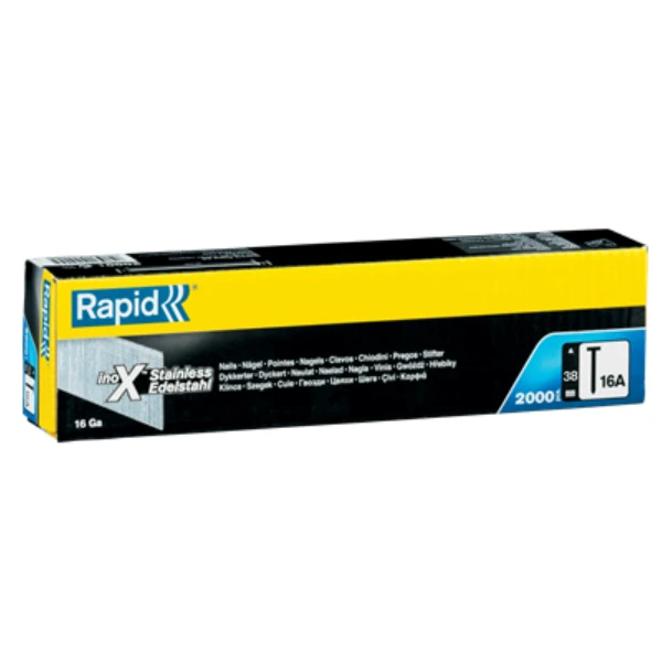 Clou N°16A Rapid Incliné à 20° - Inox - Longueur 32 Mm - Boîte De 2000 – Image 2