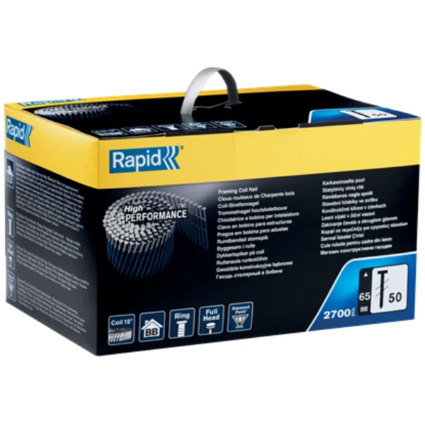 Clou Annelé En Rouleau N°50 Rapid BB - Longueur 65 Mm – Image 3
