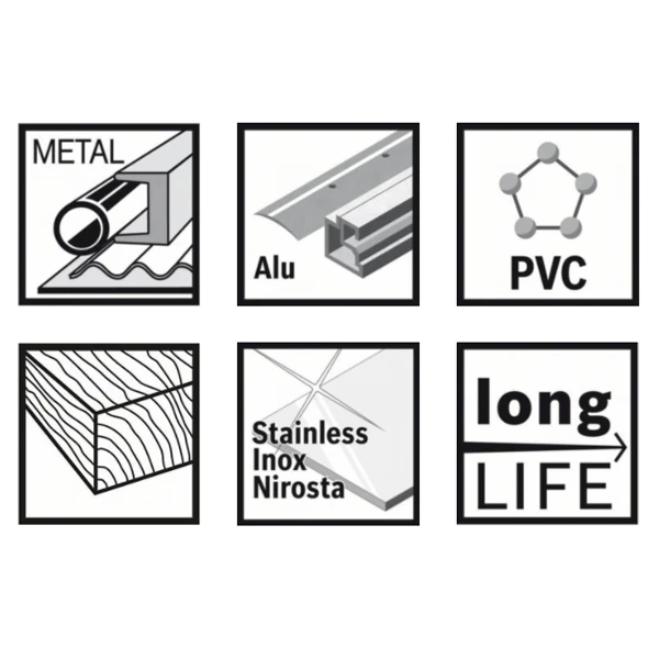 Coffret De 11 Scies Trépans Bosch Bimétal HSS Avec Adaptateurs Et Forets – Image 2