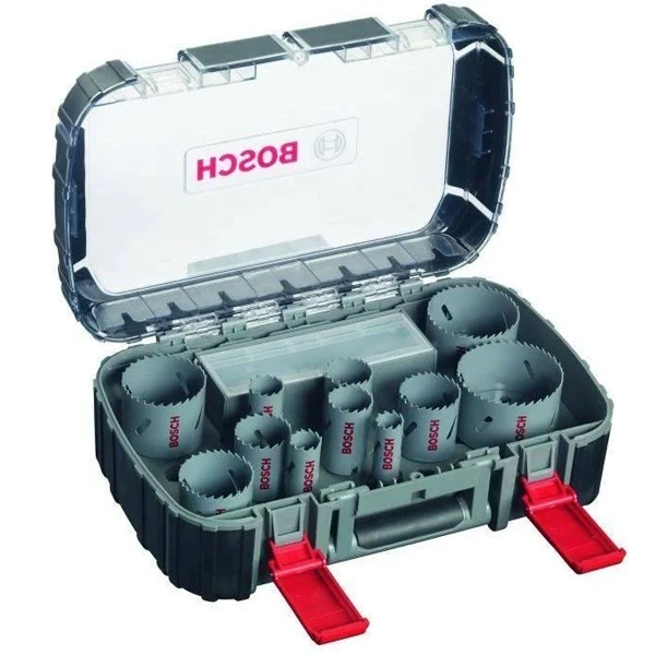 Coffret De 11 Scies Trépans Bosch Bimétal HSS Avec Adaptateurs Et Forets – Image 4