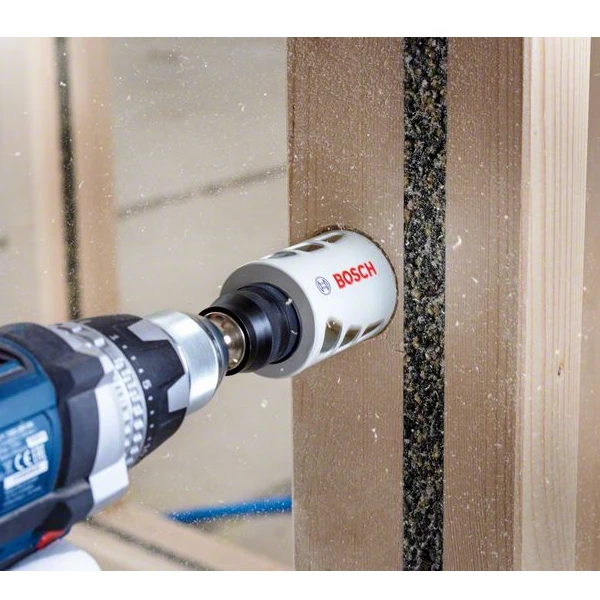 Coffret De 6 Scies Trépans Bosch Bimétal HSS 2 Adaptateurs 6 Pans Foret – Image 2