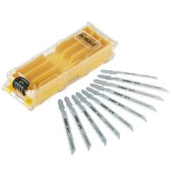 Lame De Scie Sauteuse Bois Dewalt DT2296-QZ En Coffret De 10 Lames