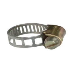 Collier Serrage Standard Bande Ajourée 10-19mm Largeur 5mm Laiton X2