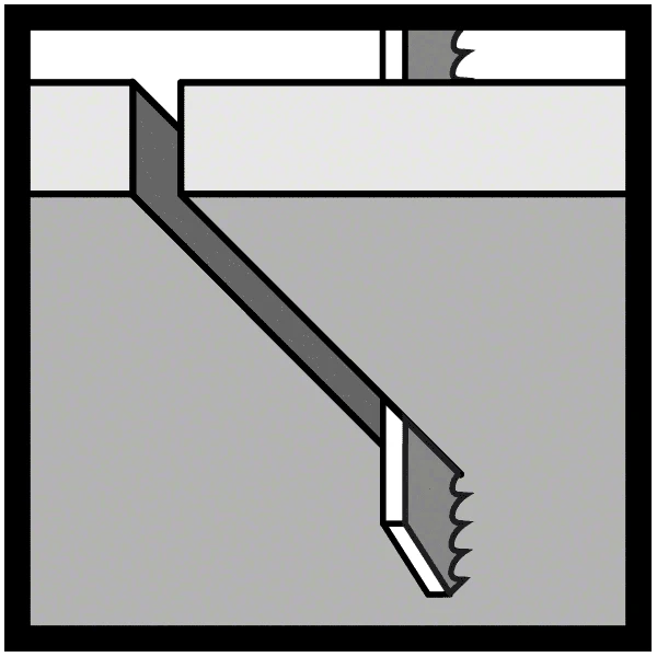 Lame De Scie Sauteuse Pour Métal T 123 X Jeu De 5 Lames Bosch 2608638473 – Image 3