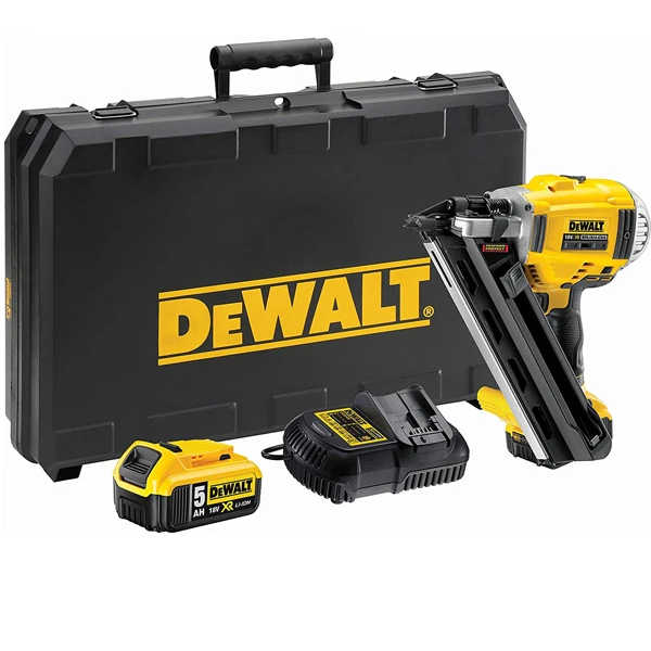 Cloueur De Charpente Dewalt DCN692P2 XR 18 V Avec 10 Boîtes De Pointes