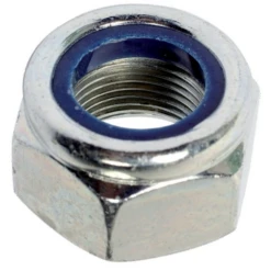 Ecrou Frein Indesserrable Avec Bague Nylon M3 - Lennie - Acier Zingué DIN 985 - Boîte De 200