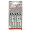 Bosch Jeu De 5 Lames De Scie Sauteuse Pour Bois T 101 D 2608630032