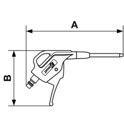 Soufflette PREVO S1 Profil ISO 6150B Métallique MTL Prevost IBG 06MTL