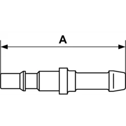 Embout Pour Raccord Rapide Pour Tuyau 10 Mm CRP 066810