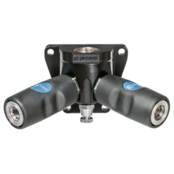 Applique Murale Filetée Femelle - 2 Raccords Et Purge Manuelle Passage 8 Mm 1/2" Prevost ISI 088103WK