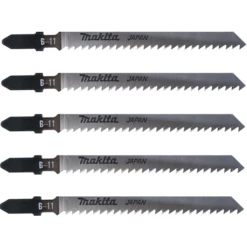 Lame Scie Sauteuse Bois Pvc HCS B-11 Makita Coupe Grossière - Lot De 5