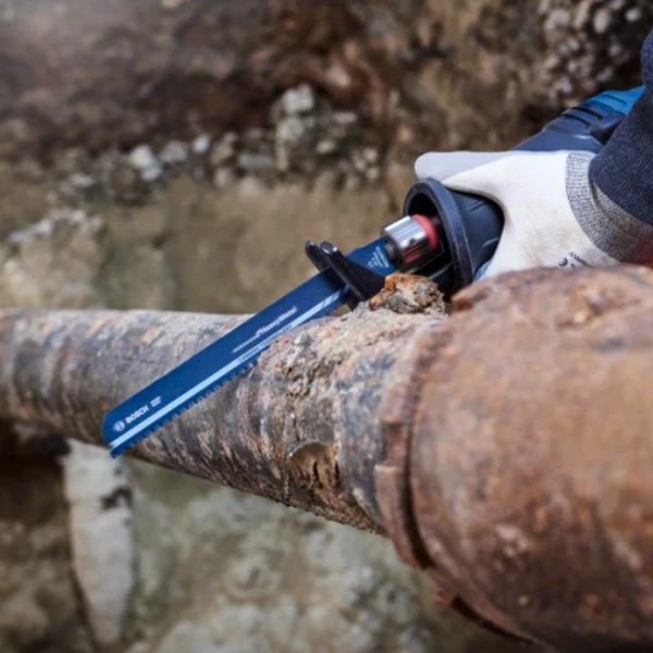 Lame Scie Sabre Métal BIM Bosch S925HBF Endurance Metal 150x22x1,35mm X5 – Image 4