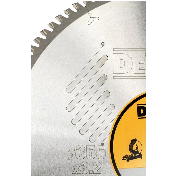 Lame De Scie Circulaire Stationnaire 355x25.4mm 100 Dents TCG/aluminium - Dewalt – Image 6