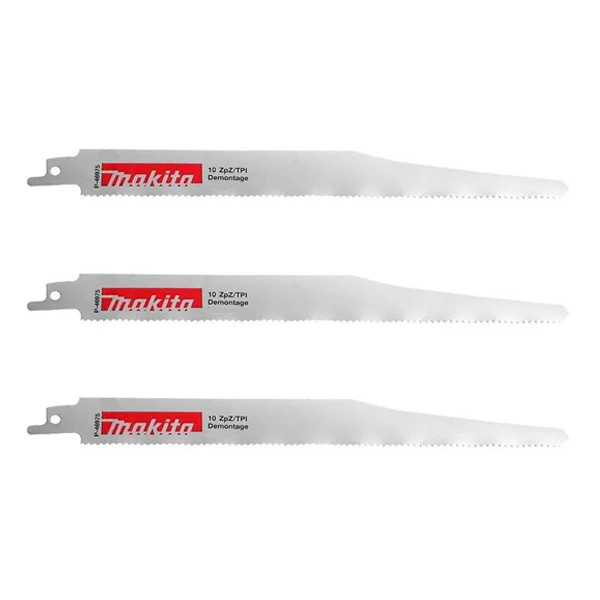 Lame Bi-Métal Pour Acier Et Bois Makita - Démontage Et Secours - Longueur Utile 280 Mm