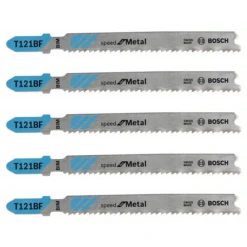 Lame Scie Sauteuse Bosch T 121 BF Speed For Metal Jeu De 5 Lames