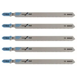 Lame Scie Sauteuse Bosch T 318 A Basic For Metal Jeu De 5 Lames