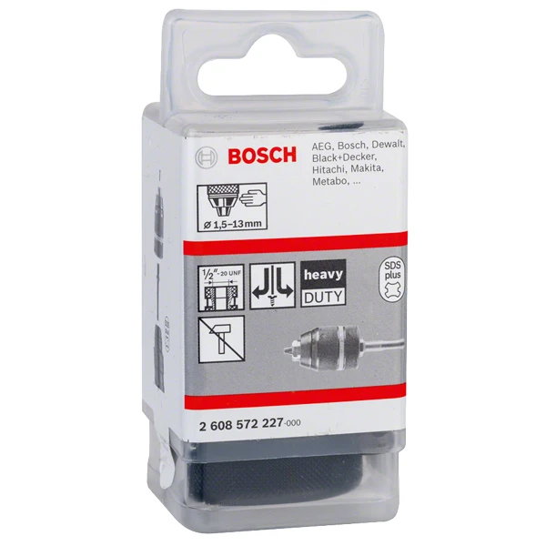 Mandrin Automatique Pour Foret Sds-plus 1.5 - 13 Mm : Bosch 2608572227 â Image 3