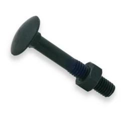 VISWOOD Boulon TRCC Tête Collet Carré Zingué Noir M6x35 23569922