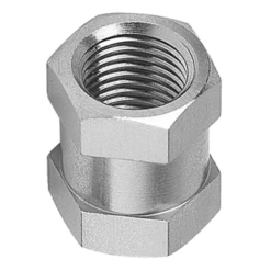 Manchon égal Cylindrique Laiton Nickelé Prevost 1/4" A3 14