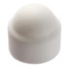 Cache écrou Hexagonal En Polyéthylène Blanc Pour Vis Tête H En M10 Clé De 17 - Boîte De 100